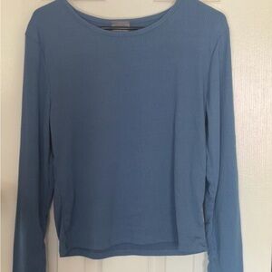 Olivia Rae Sky Blue Long Sleeve Top